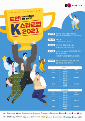 도전! K-스타트업 2021 부처통합 창업경진대회